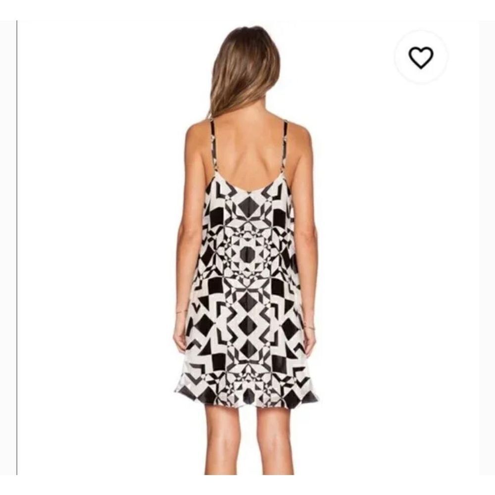 Alice + Olivia Rhi Tiered Hem Tank Dress - Picture 2 of 10